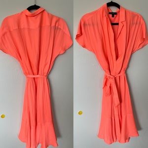 Banana Republic neon dress